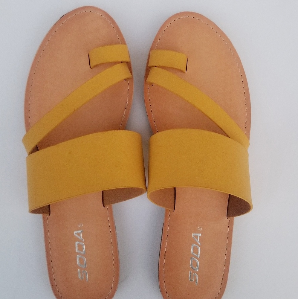 Mustard Sandals